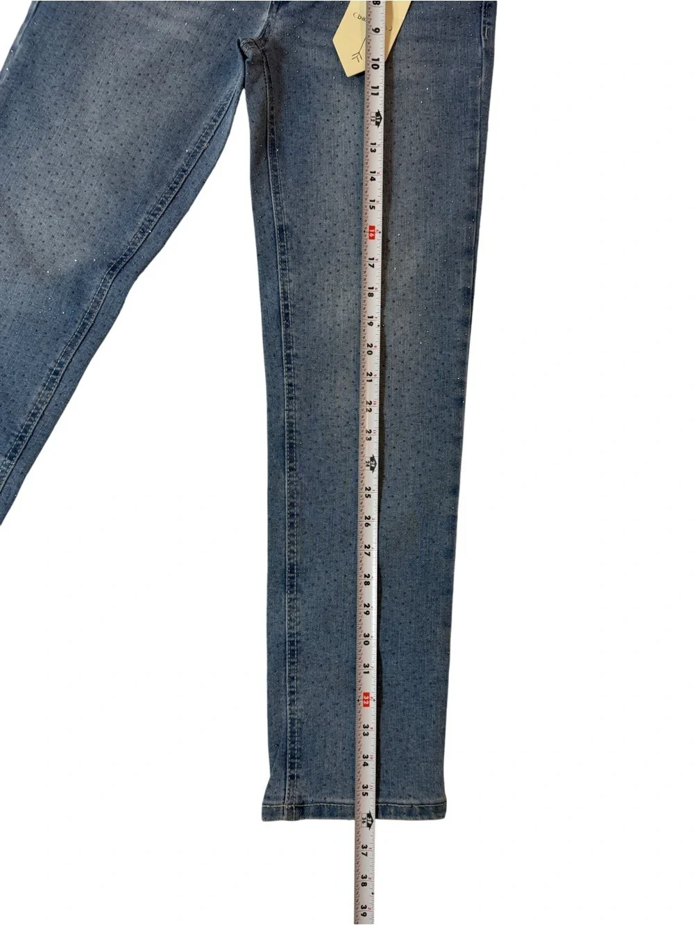 Ban.Jara Blue Skinny Jeans Size 0/23 High Rise Stretch Denim Pants.